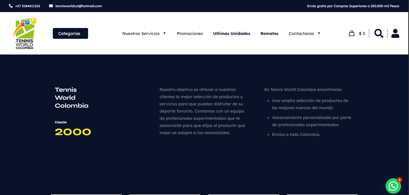 Proyecto Tenis World